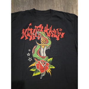 Zumiez Ninth Hall Men's T-Shirt Size XXL Snake Rose Star